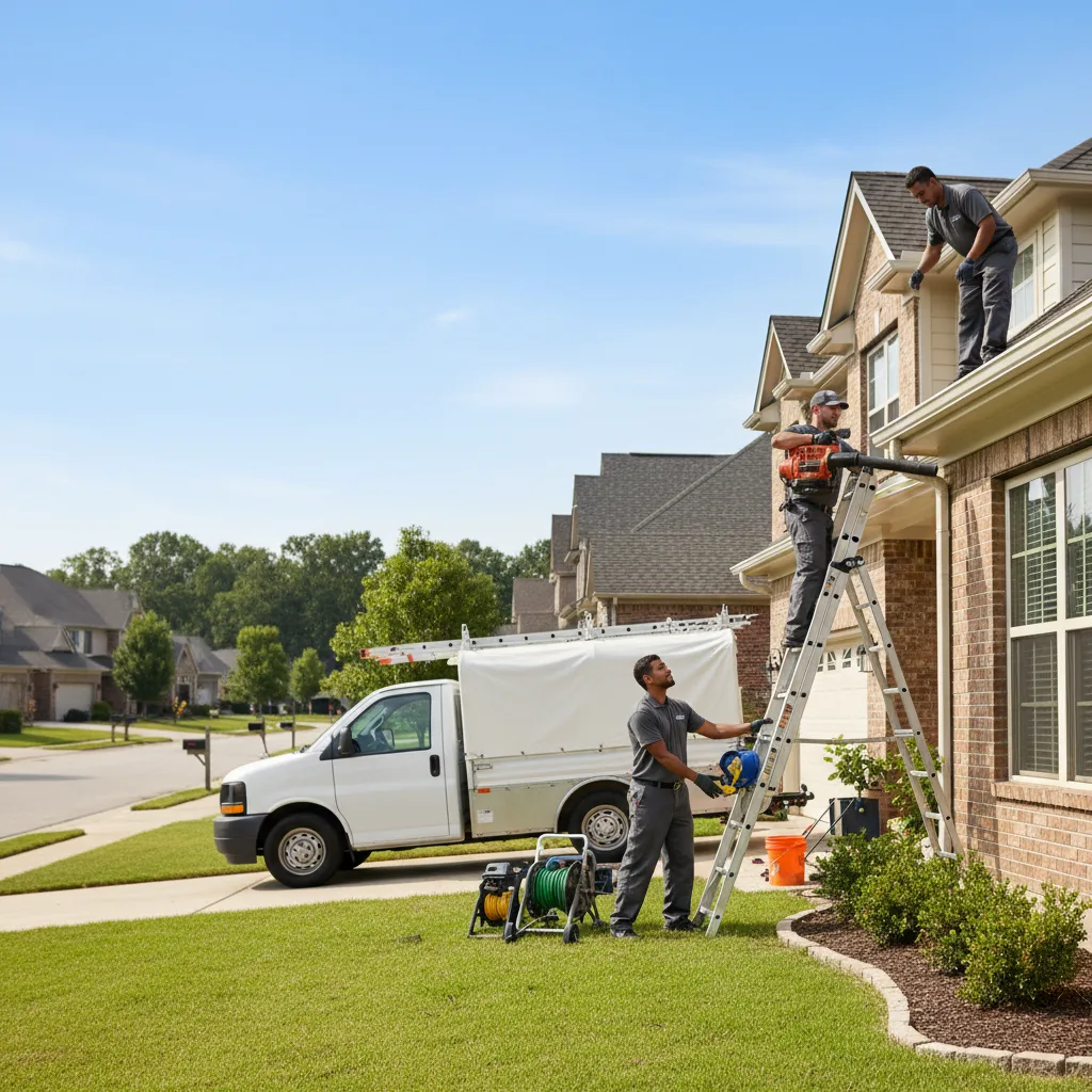 Home Gutter Service in Monroe City, IN near me
